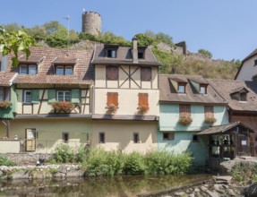 Idyllic scenery in Kaysersberg, a city in Alsace, France