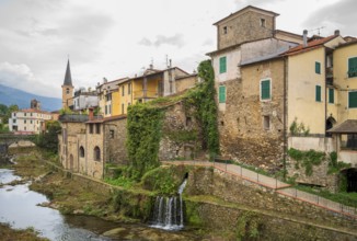 Impression of Borgomaro, a comune in the Province of Imperia in the Italian region Liguria