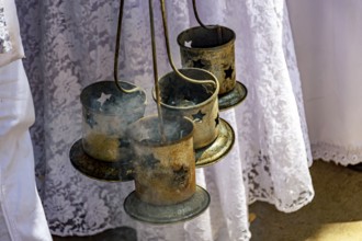 Smokers traditionally used in ceremonies and festivals of the Afro-Brazilian religions Umbanda and