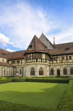 Bebenhausen Monastery, well house, half-timbered building, Gothic cloister, sacred building,