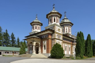 The Sinaia Monastery, a monastery located in Romania
