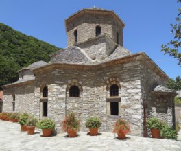 Evangelistria Monastery located at Skiathos which is one of the greek Sporades islands