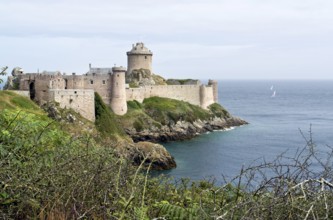 Fort-la-Latte at Cap Frehel in Brittany, France