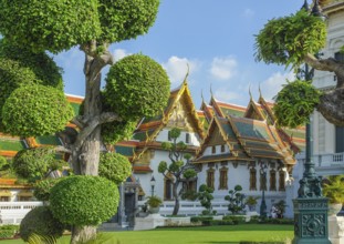 Part of the Grand Palace in Bangkok, Thailand