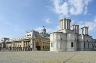 Patriarchy Palace in Bucharest, a city located in Romania