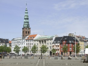 City view of Copenhagen, the capital city of Denmark