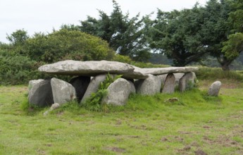 Gallery grave at Ile-Grande in Brittany, France