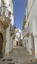 Impression of Martina Franca, a town in Apulia, Southern Italy