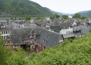 Impression of Bacharach at the Middle Rhine in Germany