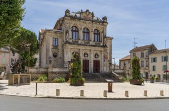 City theater in Orange, a commune in the Provence region in southeastern France at summer time
