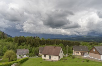Scenery around Saulxures, a commune in the Bas-Rhin department in Grand Est in north-eastern France