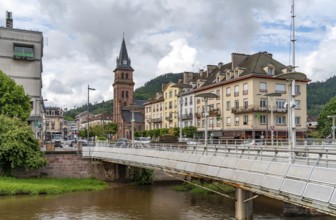 Impression of Saint-Die-des-Vosges, a commune in the Vosges department, Grand Est, northeastern