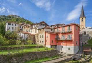 Impression of Borgomaro, a comune in the Province of Imperia in the Italian region Liguria