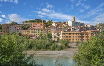 Impression of Ventimiglia, a resort town in the province of Imperia, Liguria, northern Italy