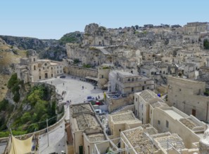 Impression around Matera in the region of Basilicata in Southern Italy