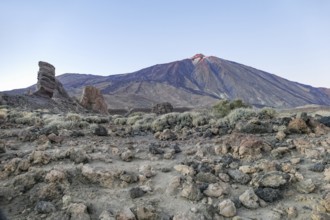 Scenery around Pico del Teide at Teide National Park in Tenerife, Canary Islands, Spain