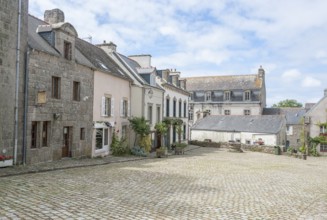 Scenery at Pont-Croix, a commune in the Finistere department in Britttany, France