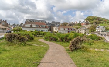 Scenery around Veules-les-Roses, a commune in the Seine-Maritime department in the Normandy region
