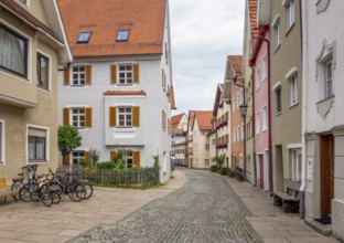 Scenery around Fuessen, a town in the Ostallgaeu district in Bavaria, Germany