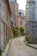 Scenery around Veules-les-Roses, a commune in the Seine-Maritime department in the Normandy region