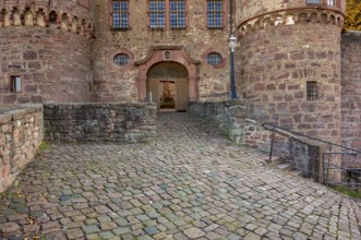 Entrance of the Wertheim Castle in Southern Germany
