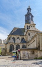 Small church named Église Saint-Jacques de Reims in Reims, the most populous city in the French