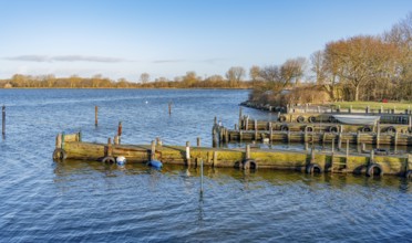 Scenery around Maasholm, a municipality in Schleswig-Holstein, Northern Germany