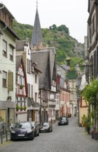 Impression of Bacharach at the Middle Rhine in southern Germany