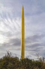 Sculpture named Tremblement de Ciel, located in Metz, a city in the Lorraine region in France