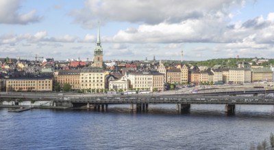 City view of Stockholm, the capital of Sweden