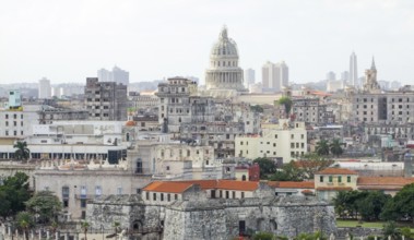 Aerial view of Havana, the capital city of Cuba