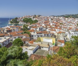 City named Skiathos, located at Skiathos which is one of the greek Sporades islands