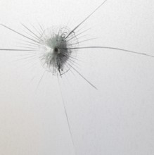 Full penetration in structured glass on red back