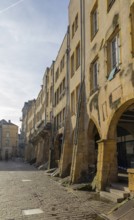 Impression around Place Saint-Louis in Metz, the capital city in the Lorraine region of France