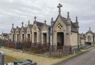 Impressions at the cemetery in Verdun, a large city in the Meuse department in Grand Est,