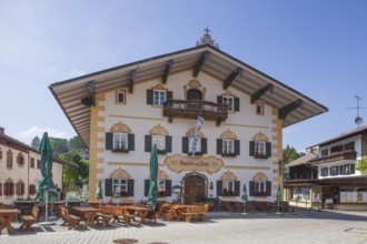 Gasthof Hotel Zur Post, Törwang, Samerberg, Chiemgau, Upper Bavaria, Bavaria, Germany