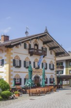 Gasthof Hotel Zur Post, Törwang, Samerberg, Chiemgau, Upper Bavaria, Bavaria, Germany