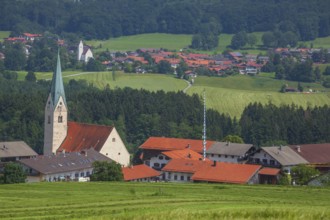 Törwang and Grainbach, Samerberg, Chiemgau, Upper Bavaria, Bavaria, Germany