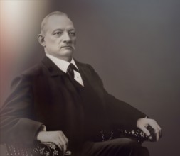 August Thyssen, 1842 – 1926, German industrialist, founder and controlling shareholder of Thyssen &