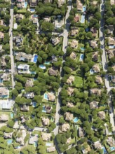 The Roche housing estate. Aerial view. Drone shot. Cádiz province, Andalusia, Spain