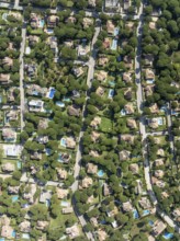 The Roche housing estate. Aerial view. Drone shot. Cádiz province, Andalusia, Spain
