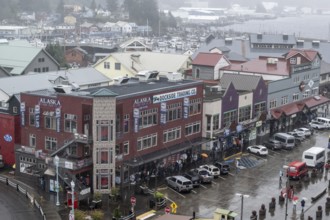 Ketchikan, harbour area, Alaska, USA