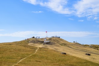 The landscape at the Cossack village, a museum Ataman. Taman, Krasnodar Krai, Russia