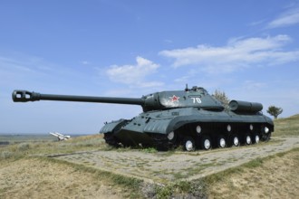 Museum copy of the tank. Taman, Krasnodar Krai, Russia