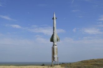 Air defense missiles. Taman, Krasnodar Krai, Russia