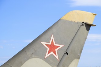 The helm of the fighter. Taman, Krasnodar Krai, Russia