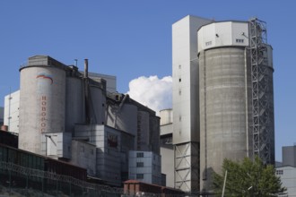 A large cement plant Verkhnebakansky cement plant. Krasnodar, Russia