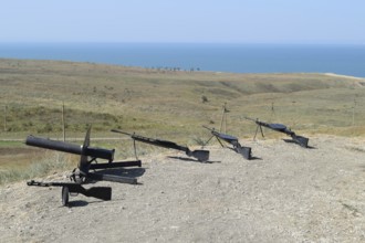 Fake manual small arms during the Second World War. Taman, Krasnodar Krai, Russia