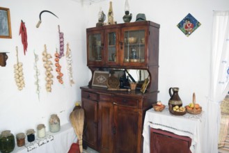 Interior Cossack home. Taman, Krasnodar Krai, Russia