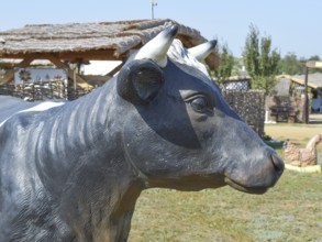 Dummy cow. Taman, Krasnodar Krai, Russia